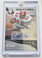 2021 Panini Chronicles Totally Certified Signatures Gerald Riggs #TCS-GRI card