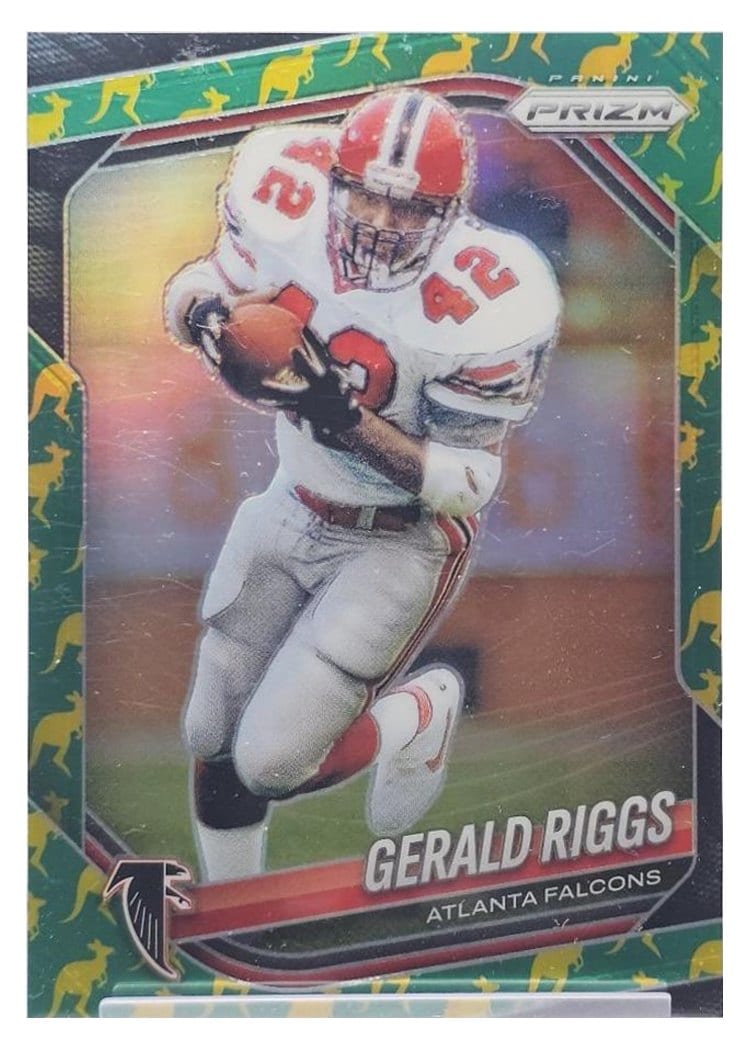 2025 Panini Prizm Base Set Gerald Riggs Kangaroo #117