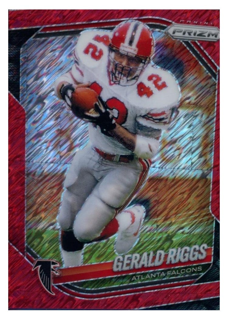 2025 Panini Prizm Base Set Gerald Riggs Red Shimmer #117