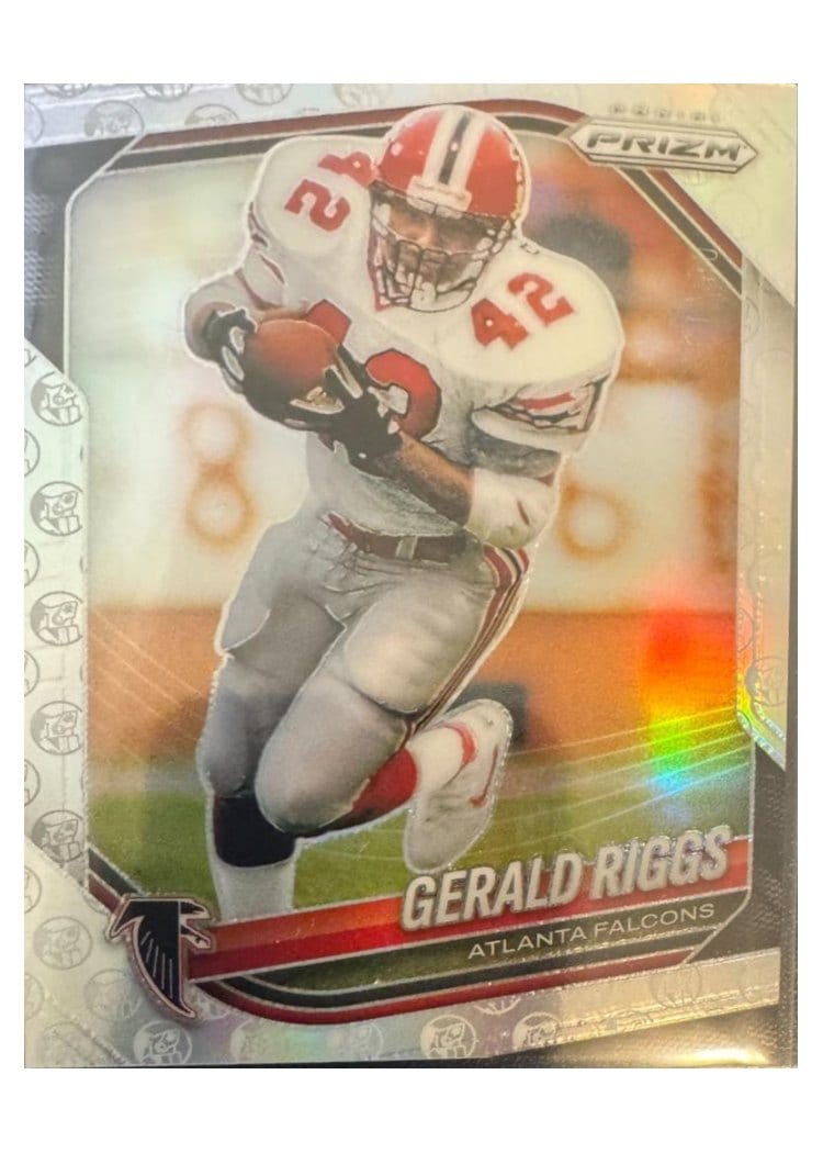 2025 Panini Prizm Base Set Gerald Riggs White Knight #117
