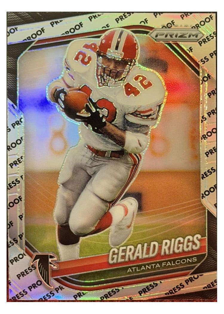 2025 Panini Prizm Base Set Gerald Riggs #117 card