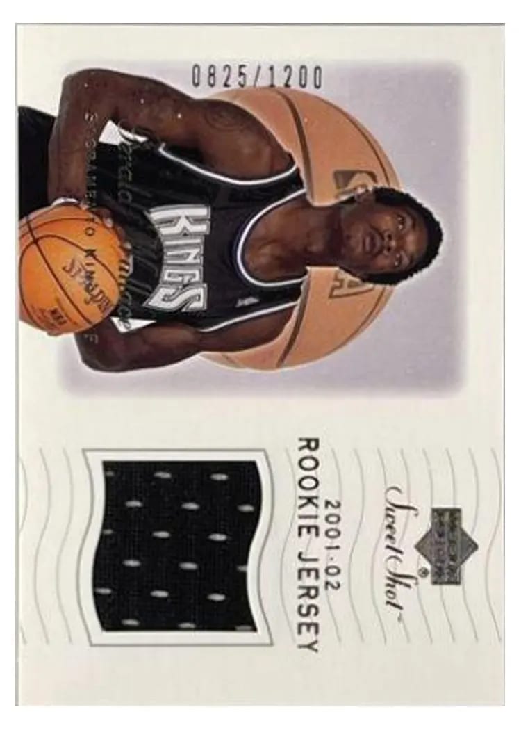 2001 Upper Deck Sweet Shot Gerald Wallace #101 card