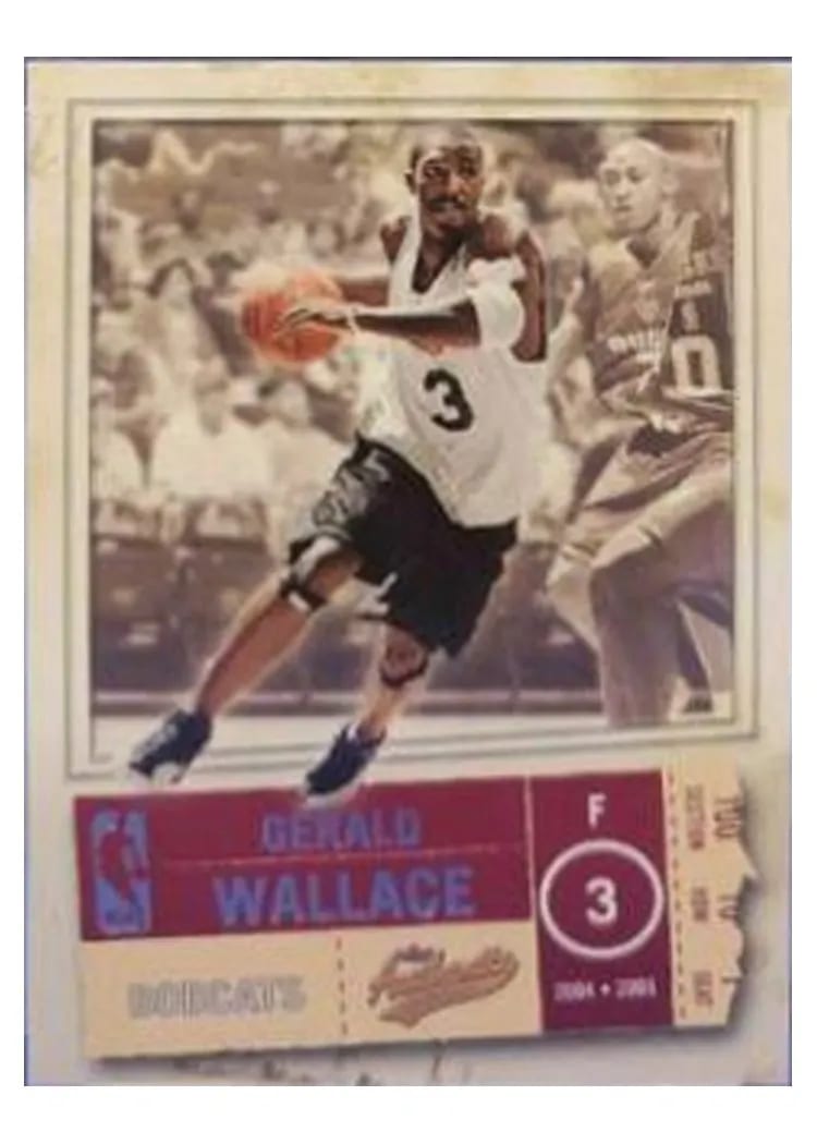 2004 Fleer Authentix Gerald Wallace #69 card