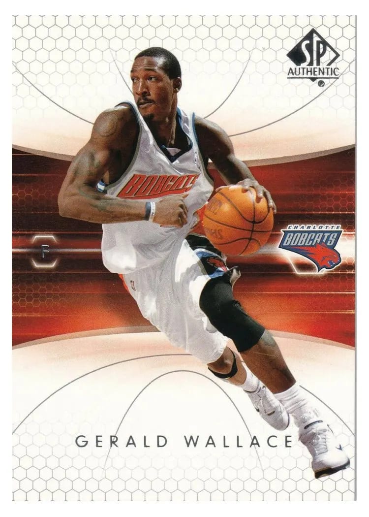 2004 SP Authentic Gerald Wallace #8 card