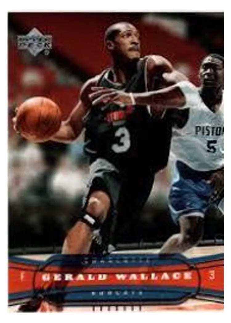 2004 Upper Deck Gerald Wallace #20 card