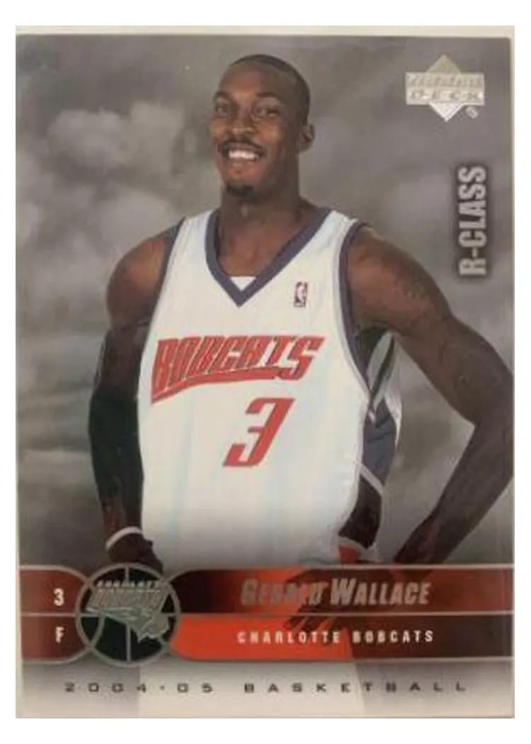 2004 Upper Deck R-Class Gerald Wallace #7 card