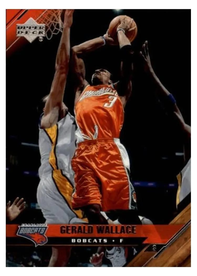 2005 Upper Deck Gerald Wallace #17 card