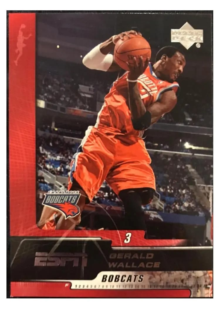2005 Upper Deck ESPN Gerald Wallace #9 card