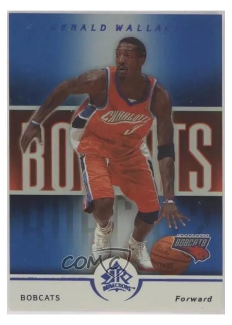 2005 Upper Deck Reflections Gerald Wallace #11 card