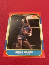 1986 Fleer Gerald Wilkins #122 card