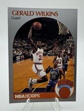 1990-91 Hoops Base Set Gerald Wilkins #212 card
