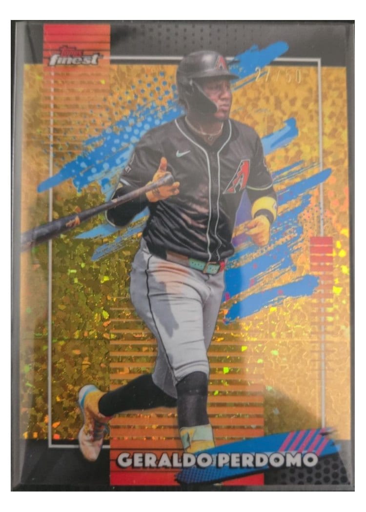 2026 Topps Finest Geraldo Perdomo #149 card