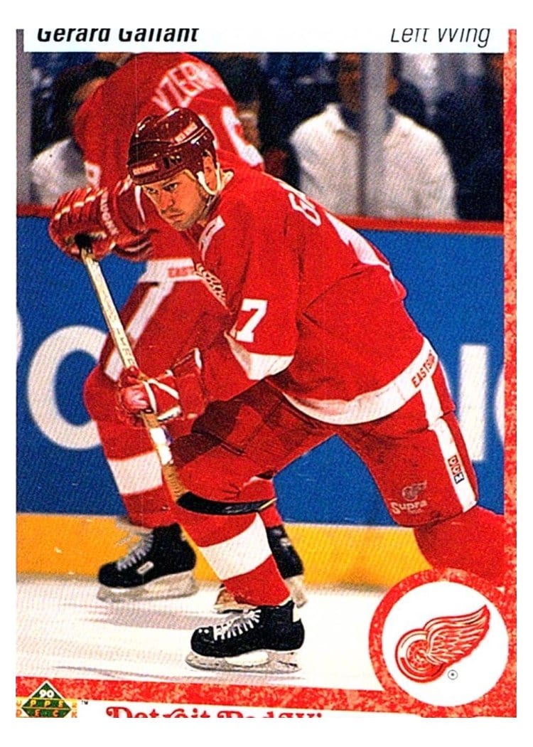 1990 Upper Deck Gerard Gallant #134 card