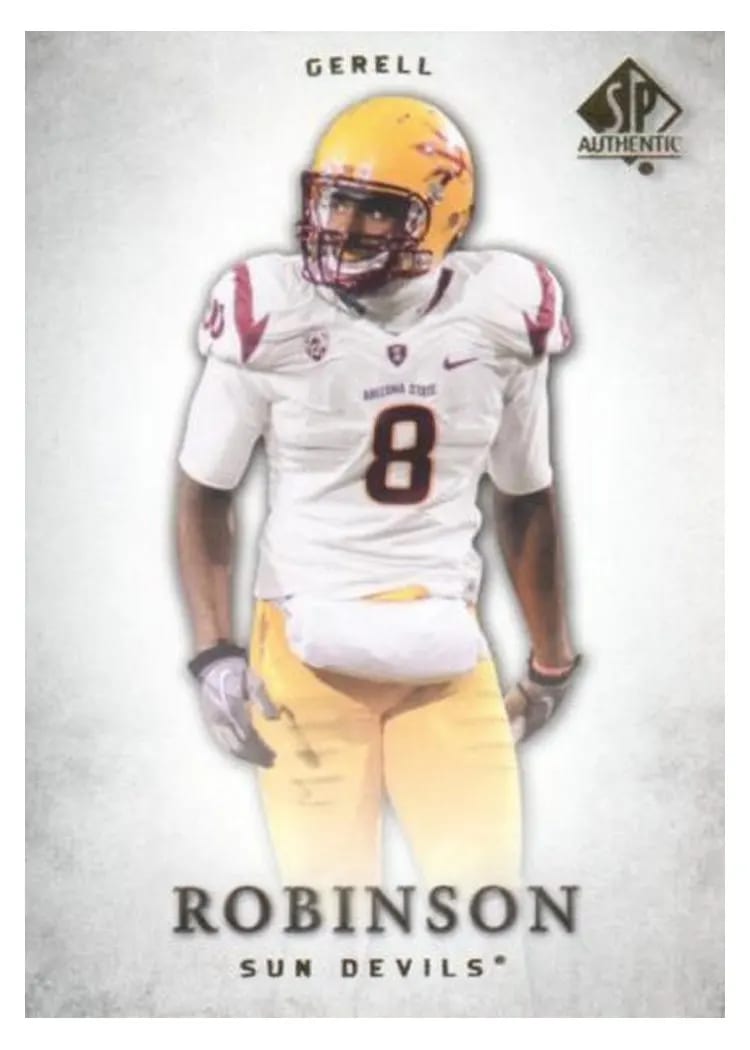 2012 SP Authentic Gerell Robinson #38 card