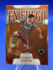 2025 Panini Prizm FIFA Club World Cup En Fuego German Cano #15 card