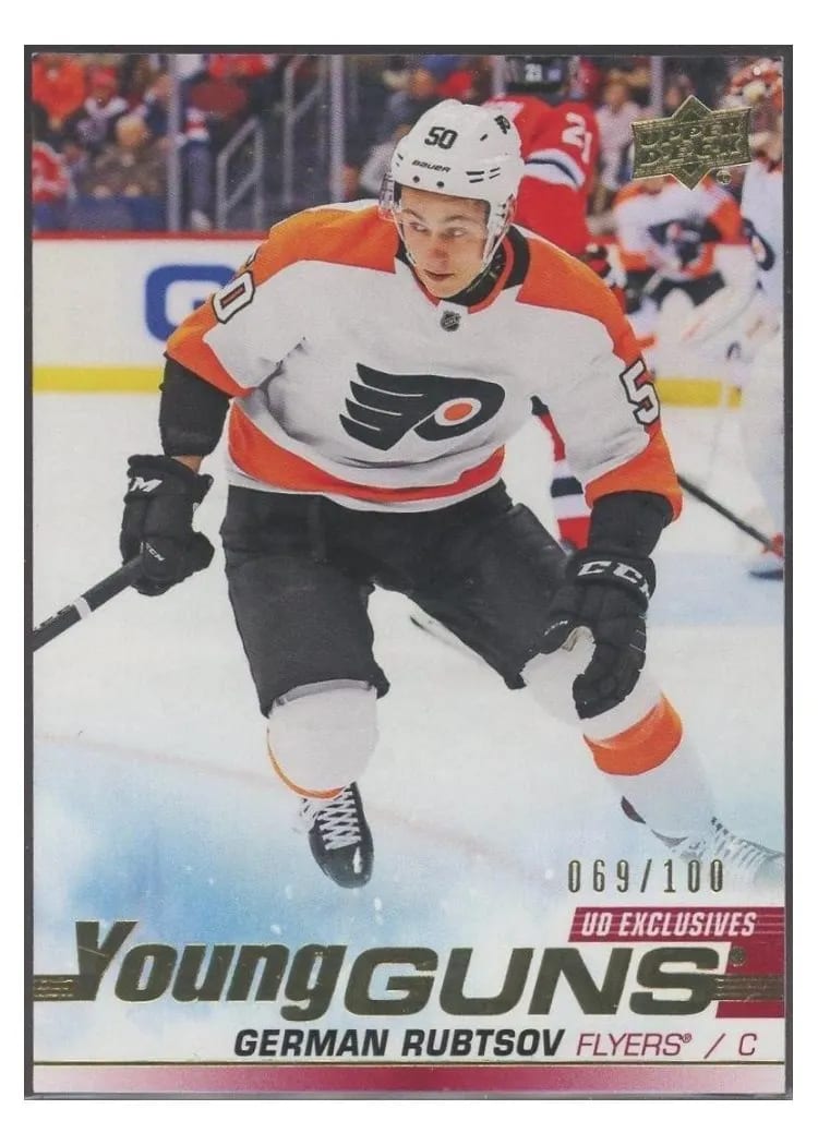 2019-20 Upper Deck Base Set German Rubtsov #486 card