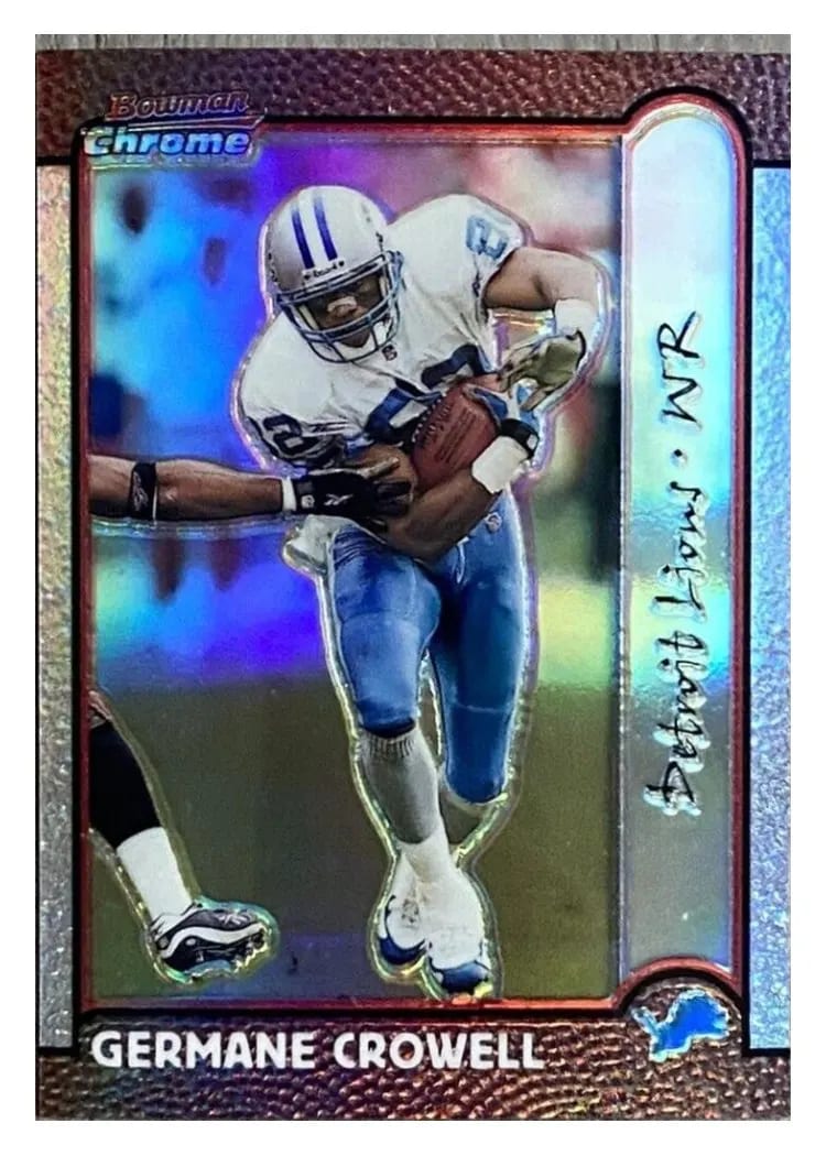 1999 Bowman Chrome Germane Crowell #101 card