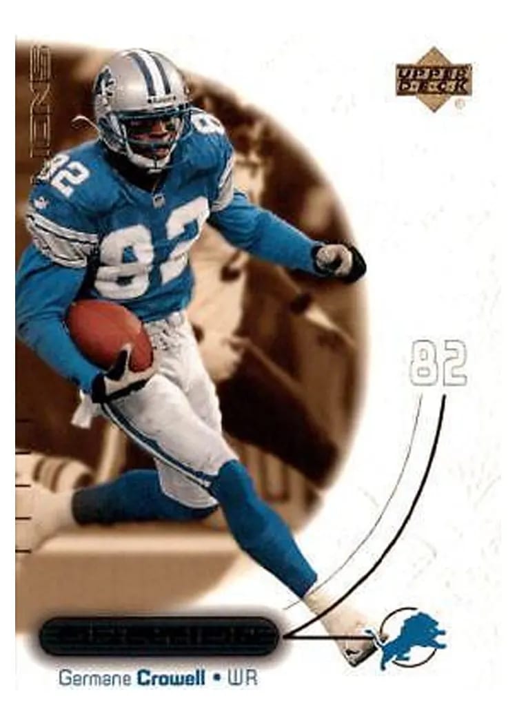 2000 Upper Deck Ovation Germane Crowell #20 card