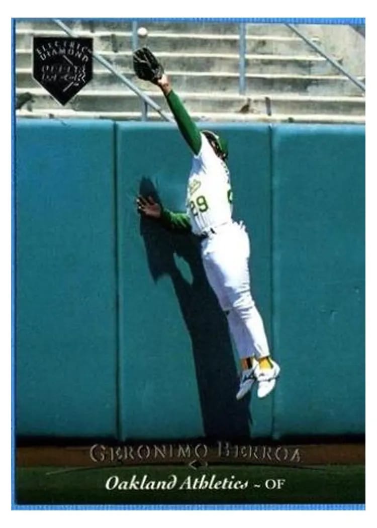 1995 Upper Deck Geronimo Berroa #29 card