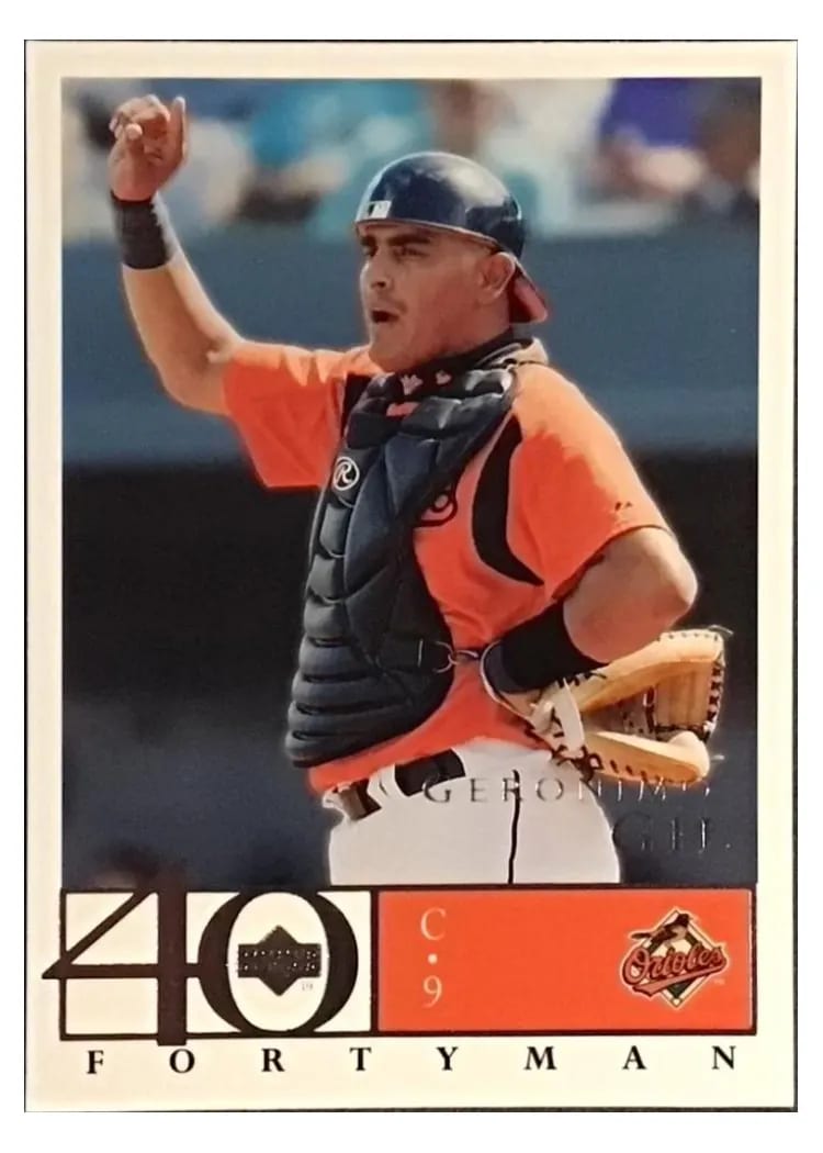 2003 Upper Deck 40 Man Geronimo Gil #162 card