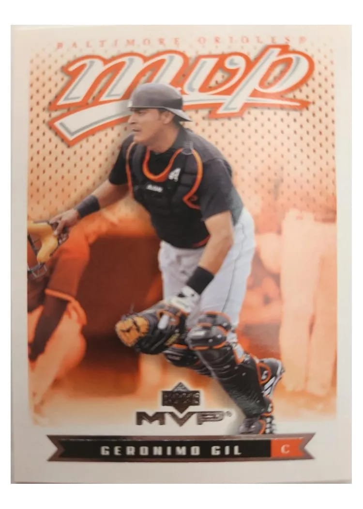 2003 Upper Deck MVP Geronimo Gil #23 card