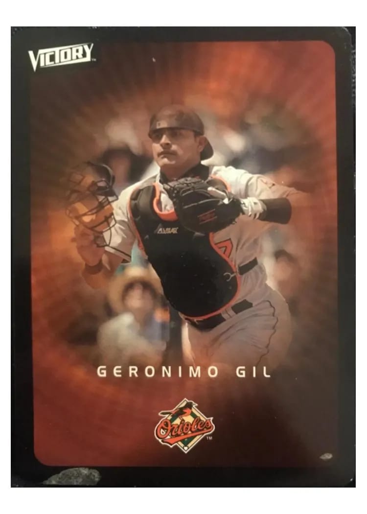 2003 Upper Deck Victory Geronimo Gil #14 card