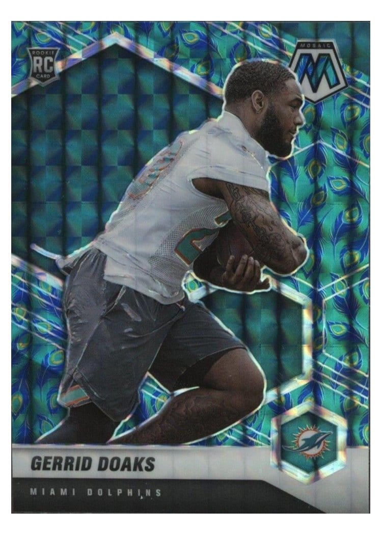 2021 Panini Mosaic Base Set Gerrid Doaks #373 card