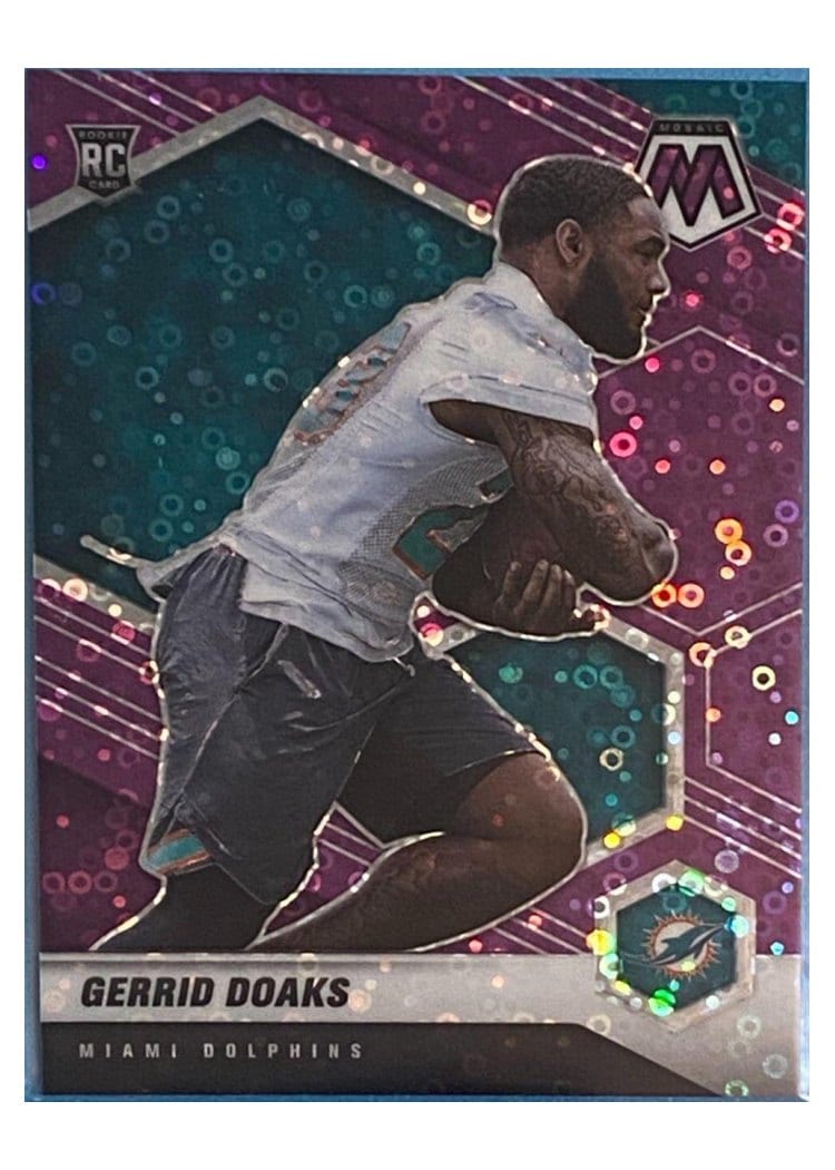 2021 Panini Mosaic Base Set Gerrid Doaks #373 card