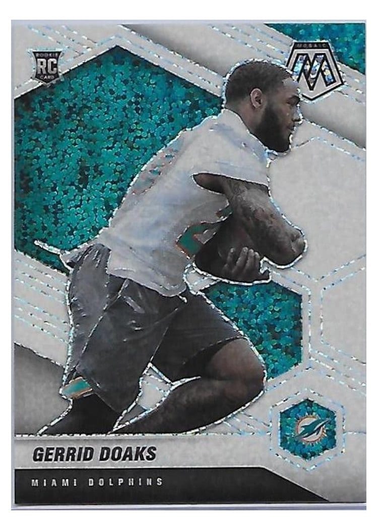 2021 Panini Mosaic Base Set Gerrid Doaks #373 card