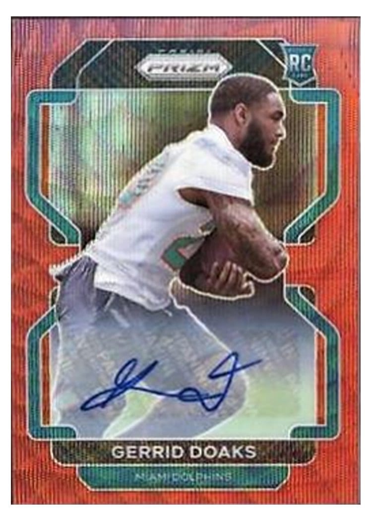 2021 Panini Prizm Base Set Gerrid Doaks #426 card