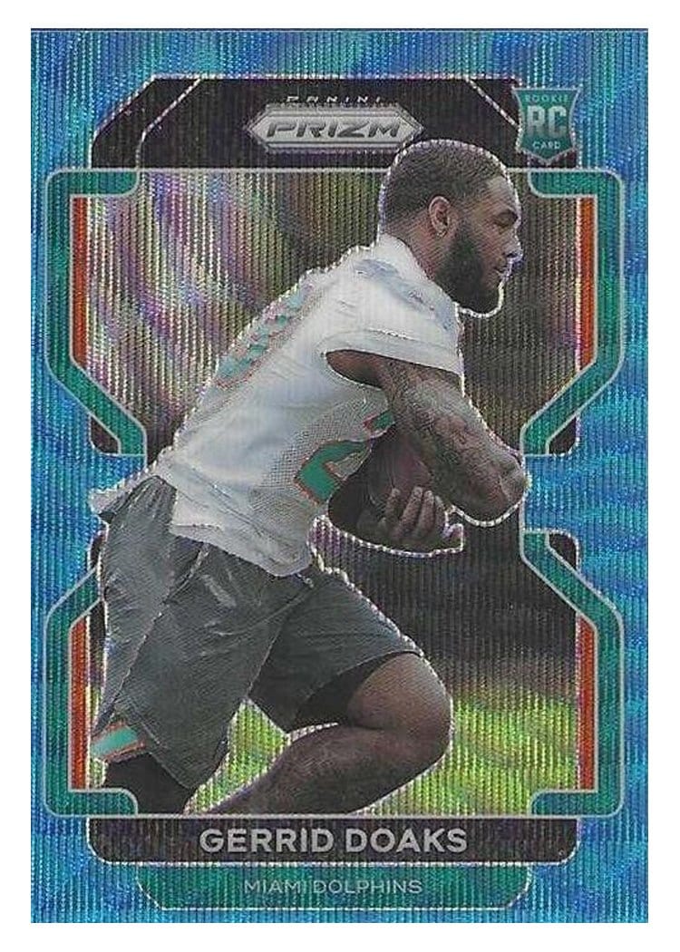 2021 Panini Prizm Base Set Gerrid Doaks #426 card