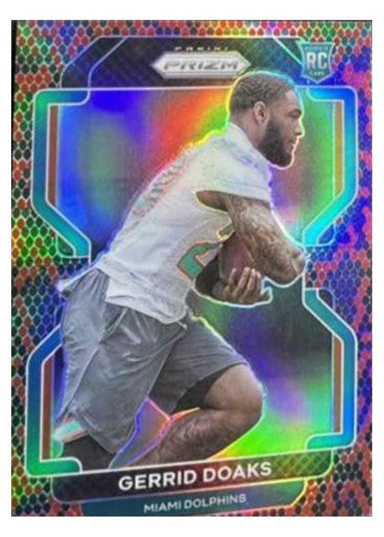 2021 Panini Prizm Base Set Gerrid Doaks #426 card