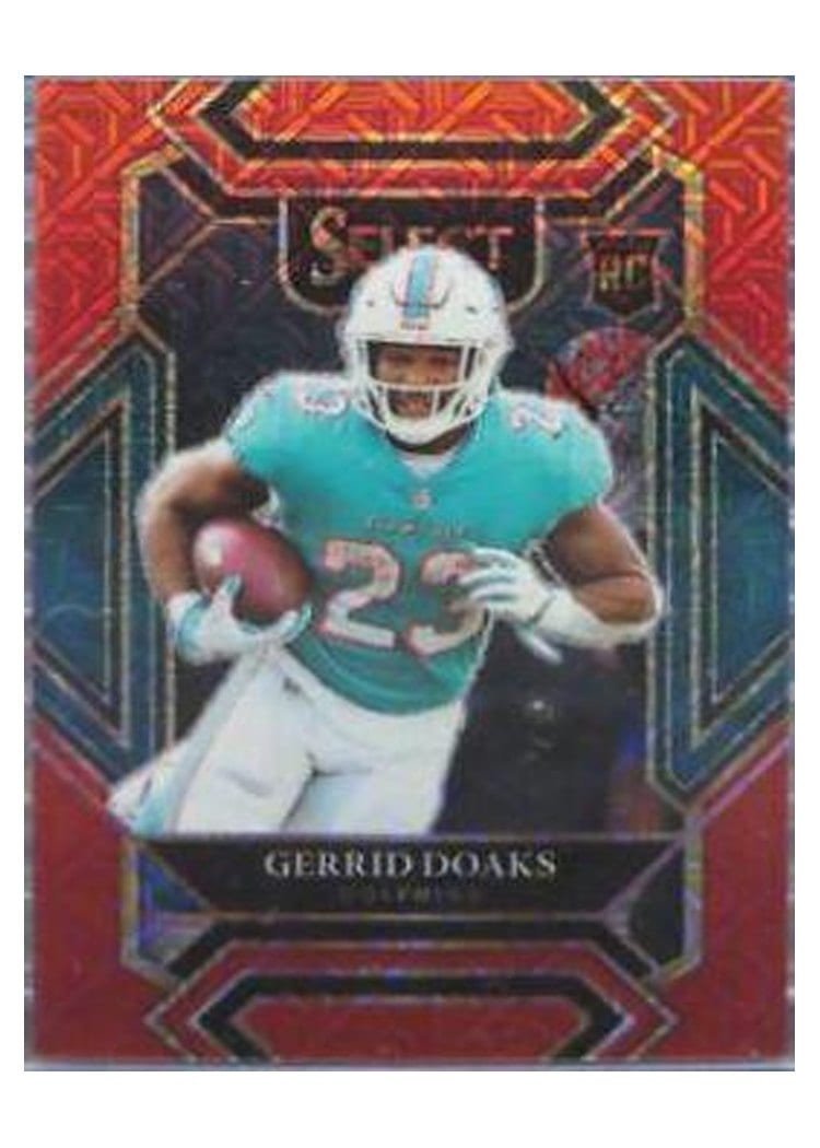 2021 Panini Select Base Set Gerrid Doaks Red #300 card