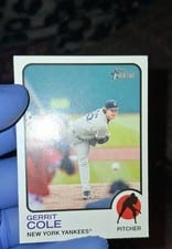 2022 Topps Heritage Gerrit Cole #166 card