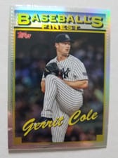 2024 Finest What If... 1993 Prototype Gerrit Cole #93-1 card