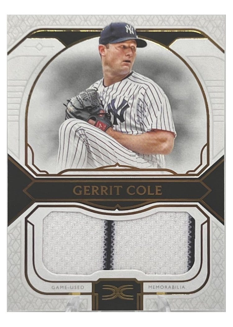 2024 Topps Definitive Collection Jumbo Relics Gerrit Cole #DJRC-GC card
