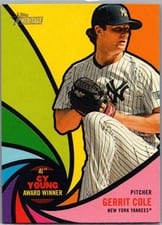 2024 Topps Heritage Award Winners Gerrit Cole #AW-3 card
