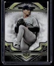2024 Topps Triple Threads Base Set Gerrit Cole #76 card