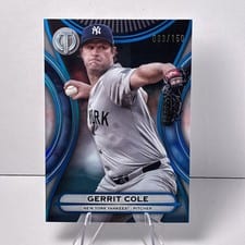 2025 Topps Tribute Base Set Gerrit Cole #71 card