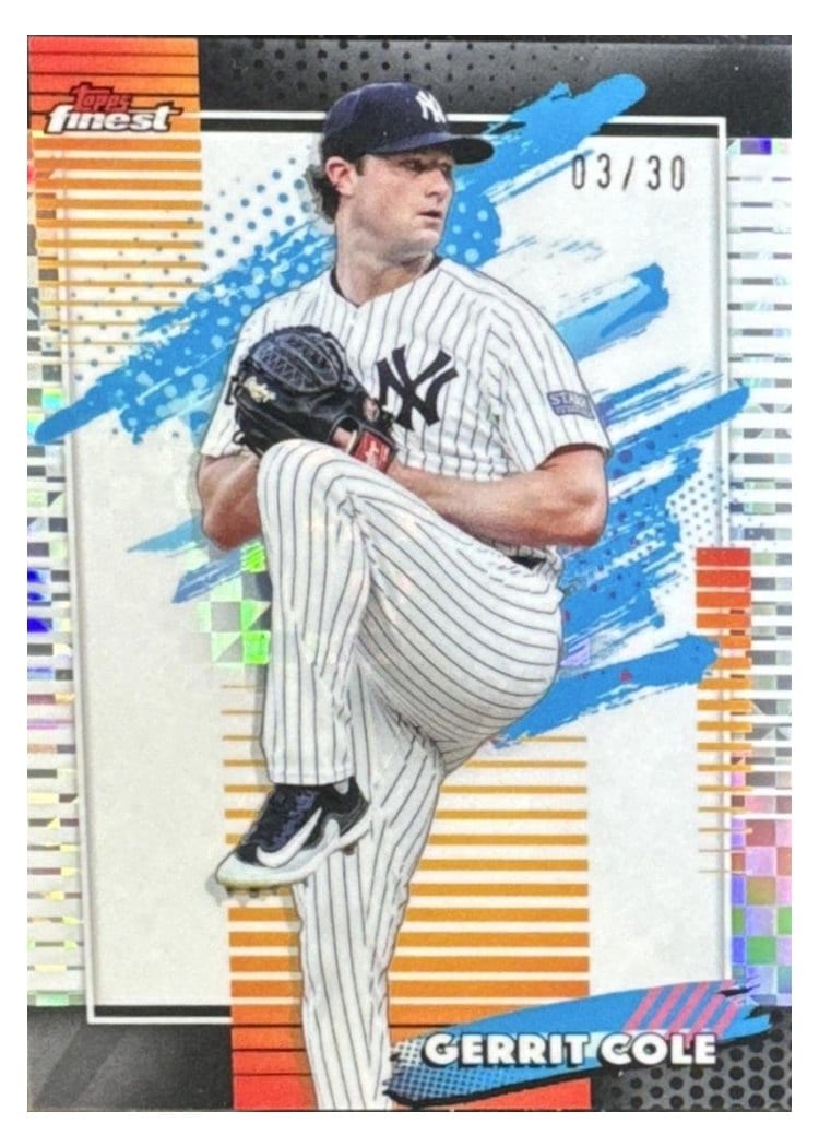 2026 Topps Finest Gerrit Cole #191 card