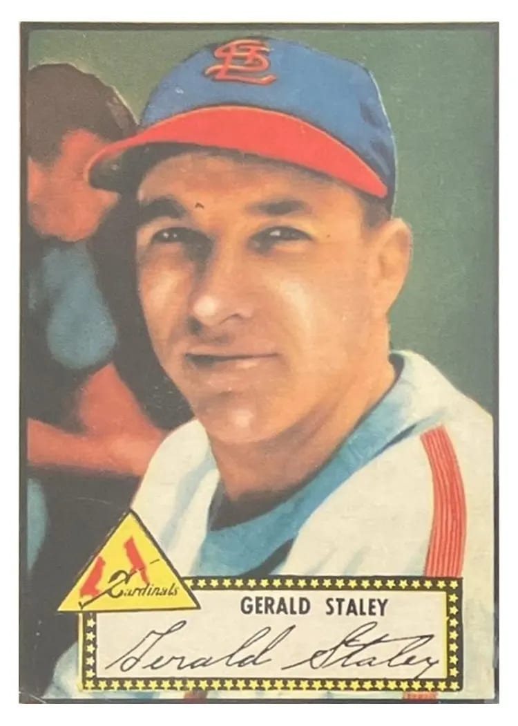 1952 Topps Gerry Staley #79 card