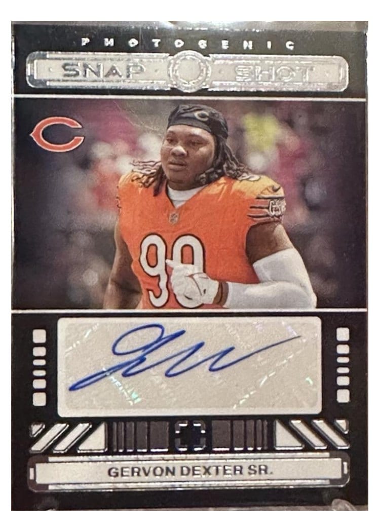 2024 Panini Photogenic Snapshots Autographs Gervon Dexter Sr. #SSA-GDS card
