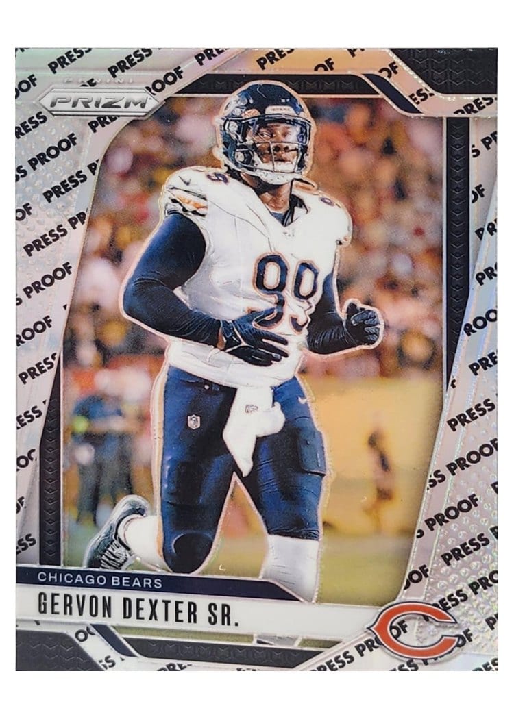 2024 Panini Prizm Base Set Gervon Dexter Sr. Press Proof #54 card