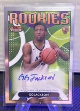 2023-24 Finest Rookie Finest Autographs GG Jackson #RFA-GGJ card