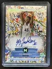 2023-24 Topps Motif Splatter Signatures GG Jackson #SS-GGJ card