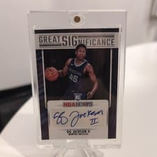2023-24 Hoops Great SIGnificance GG Jackson II #GS-GGJ card