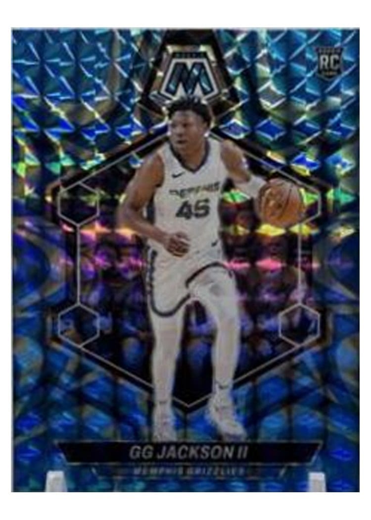 2023-24 Panini Mosaic Base Set GG Jackson II Reactive Blue #228 card