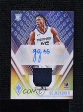 2023-24 Panini Phoenix Rookie Jersey Autographs GG Jackson II #RJA-GGJ card