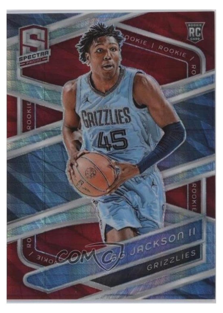 2023-24 Panini Spectra Base Set GG Jackson II Red International #145 card