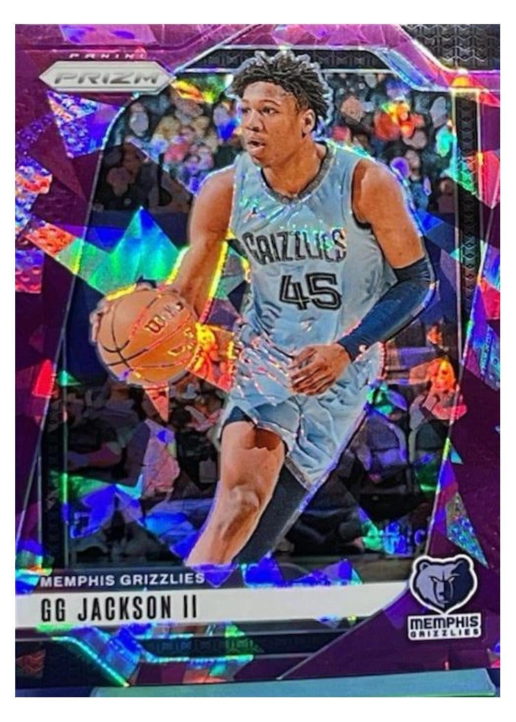 2024-25 Panini Prizm Base Set GG Jackson II #208 card
